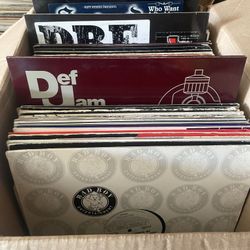 Hip Hop And Urban Vinyl Lot Full Box