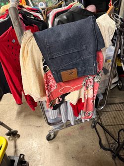 Dark Wash Denim Jeans with Leather Patch