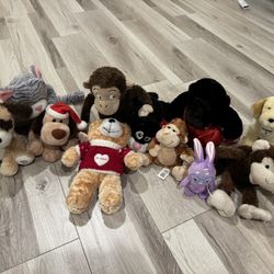 Assortment Of Stuffed Animals