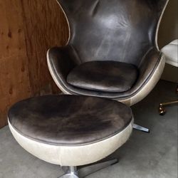 Arne Jacobsen "Egg Chair" by Restoration Hardware 3kob