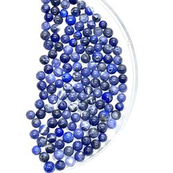 Lot Of 4mm Sodalite & Lapis Beads