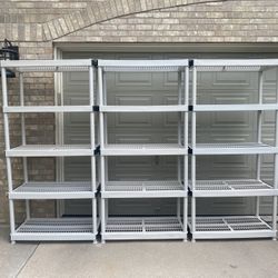 Nice Garage / Basement Storage Shelves