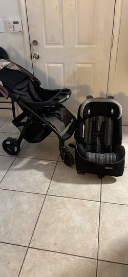 Baby Car Seat And Stroller.