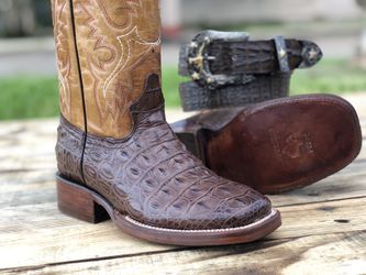 Mens boots and belt / Bota para hombre y cinto