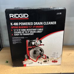 Ridgid k-400 Powered Drain Cleaner