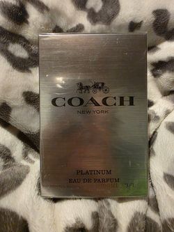 Coach New York Platinum 100ml Mens
