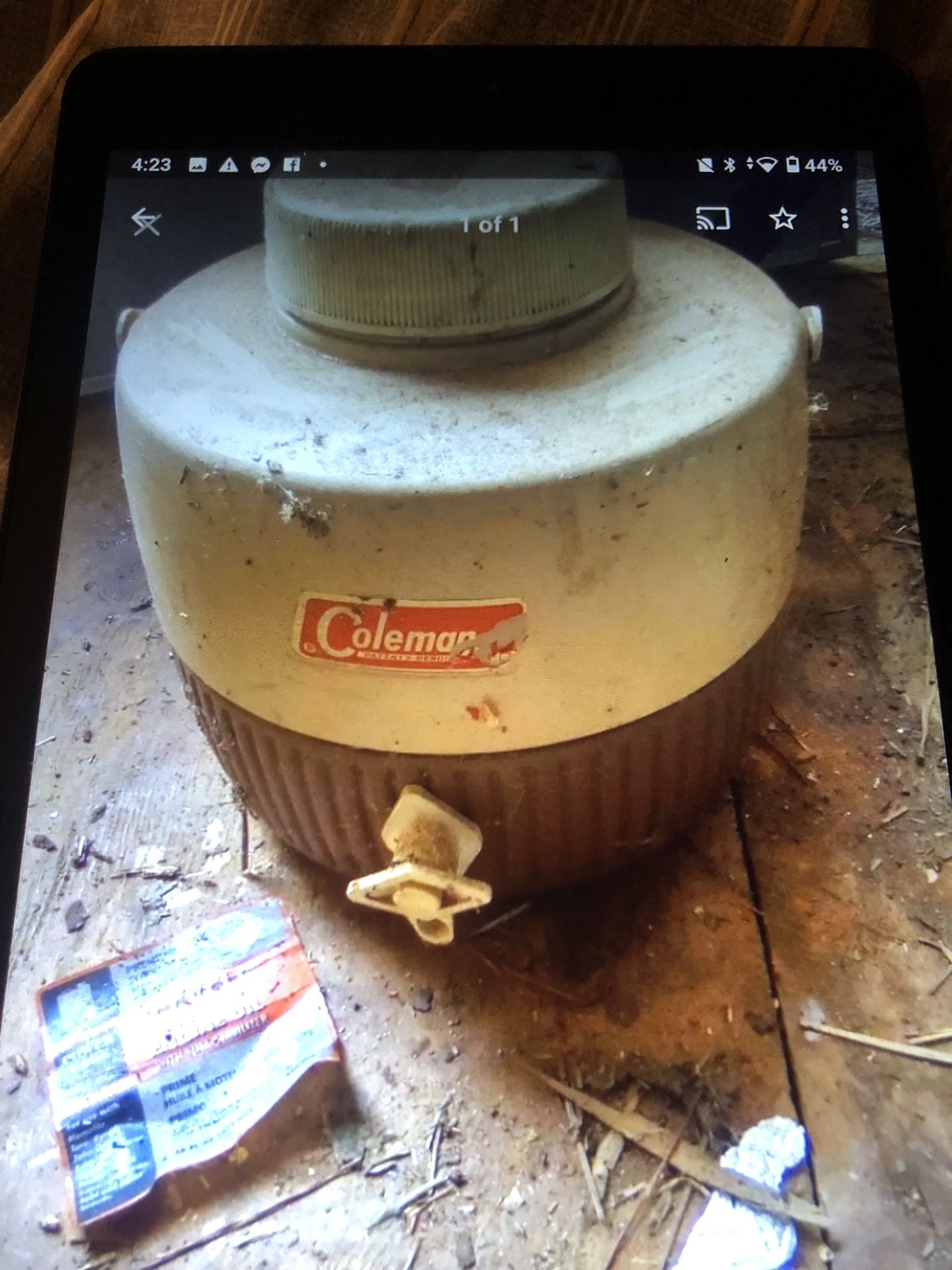 Coleman Vintage Cooler