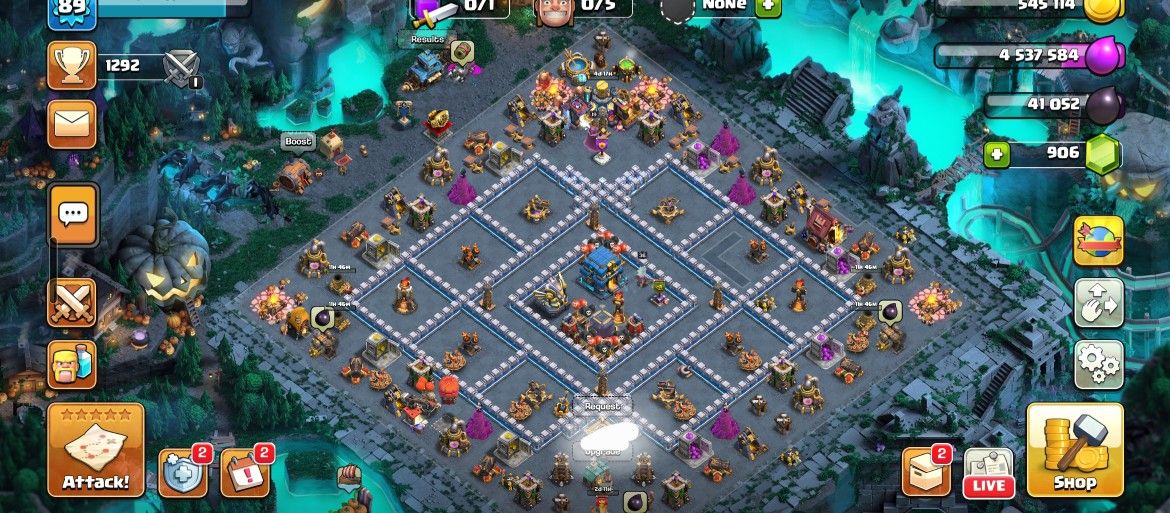 Clash Of Clans- Townhall 12 - RUSHED