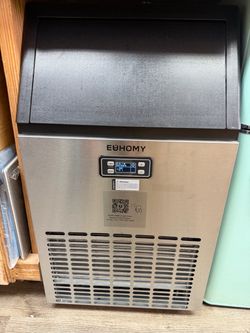 Euhomy Stainless Steel Ice Maker Machine