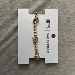 Baublebar White Sox Charm Bracelet 