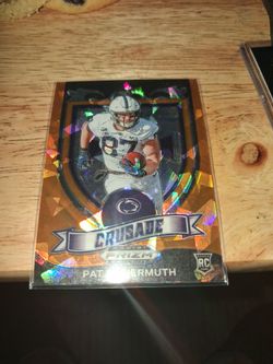 Pat Freiermuth Panini Prizm Crusade RC Football Card