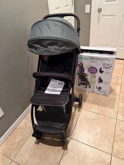 Title Brand New Ingenuity 3Dquickclose CS+ Compact Fold Stroller Black and Green