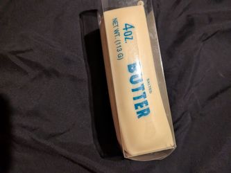 Small dough filled butter