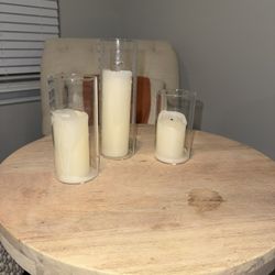 120 Piece Candle Set (60 Vases, 60 Candles)