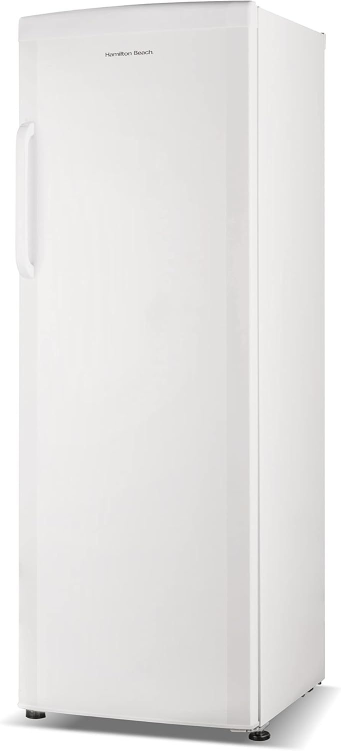 Hamilton Beach HBFRF1100, 11 cu ft, Upright Freezer, White WHITE 11 CU FT