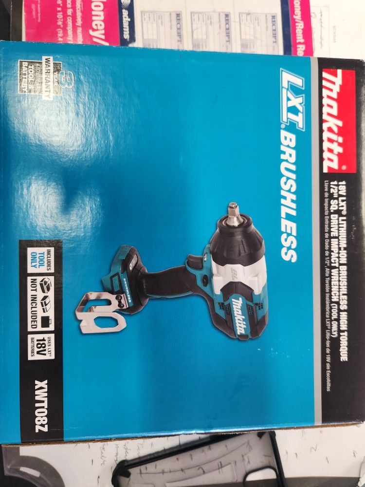 Makita Brushless Cordless High Torque Impact Wrench
