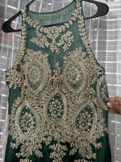 Formal Emerald Green Dress