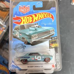 Hot Wheel Super Treasure Hunt 64 Chevy Chevelle SS