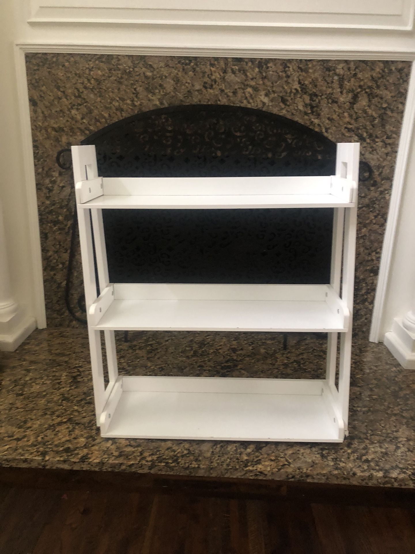 3 Layer White Shelf 