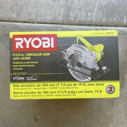 Circular Saw with Laser