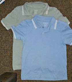 ​Boys The Children's Place Short Sleeve Polo Shirt Bundle (2 Pack) - Size M (7/8)