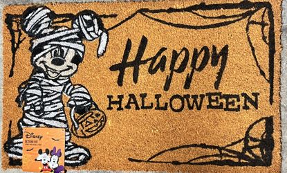 Disney Mickey Mouse Halloween  Door Mat