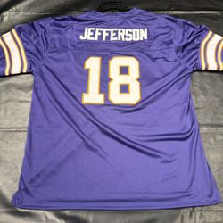 Jefferson #18 Jersey Size XXL
