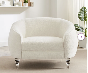 Upholstered Barrel Chair