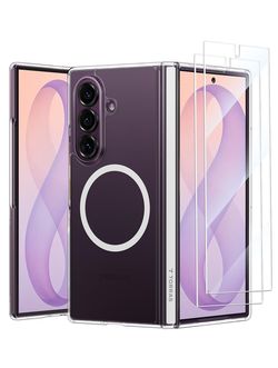 TORRAS Magnetic Shockproof For SamsungGalaxy Z Fold 8 Ultra Case Slim Clear