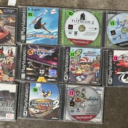 Ps1 And Ps2 Games Each Priced