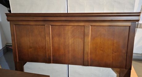 King Size Bedroom Set - headboard &  2 matching end tables - $250 - Mattress NOT included.