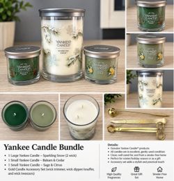 Yankee Candle Bundle Set with Accessories