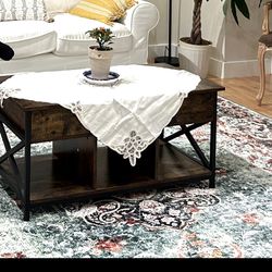 coffee table with storage