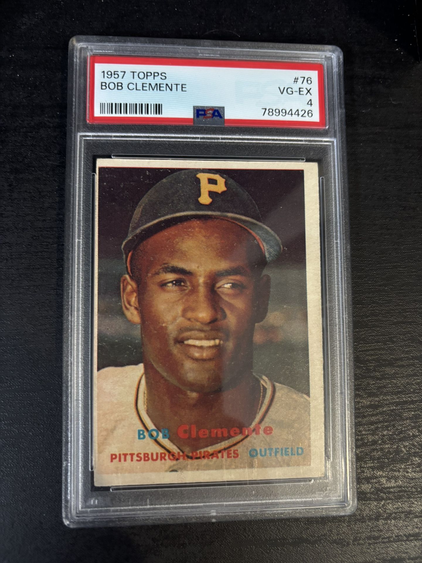 Roberto Bob Clemente 1957 Topps PSA