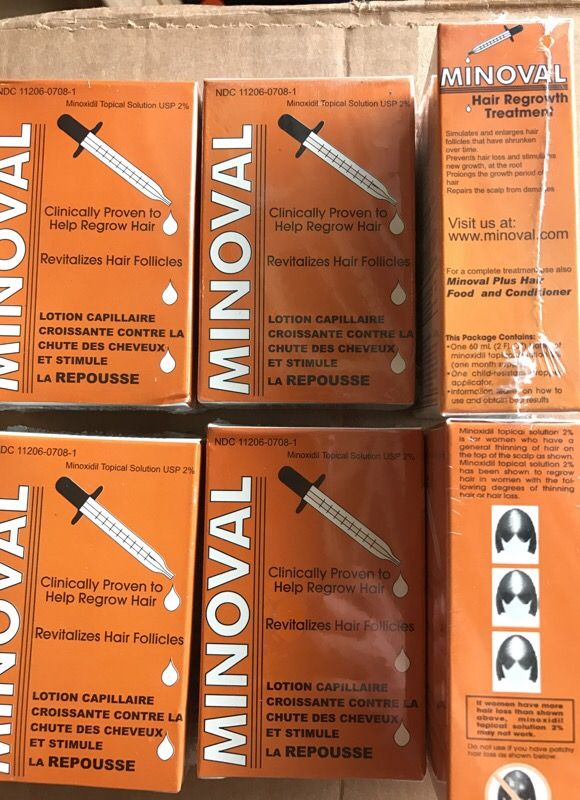 Minoval hair regrowth for women