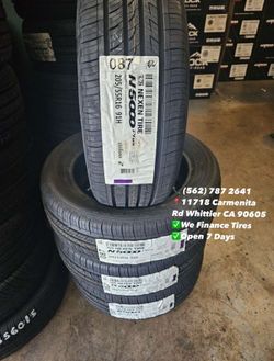 205/55R16 Nexen Set of Tires Installed and Balanced Set de Llantas Nuevas Instaladas y Balanceadas