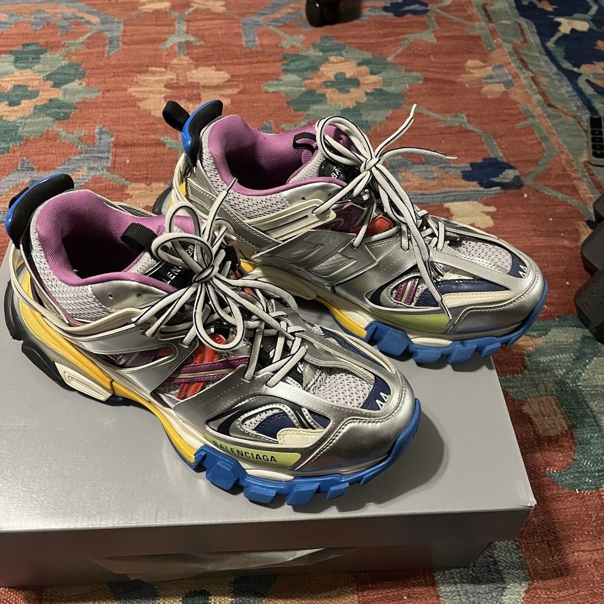 Balenciaga Track Runners Metallic Multicolor 