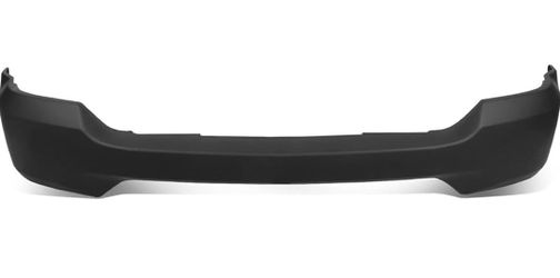 16-18 CHEVY SILVERADO 1500 BLACK FRONT BUMPER FACE BAR W/O SENSOR HOLE