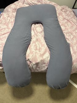 QUEEN ROSE 60” Cooling U-Shaped Pregnancy Pillow – Barely Used