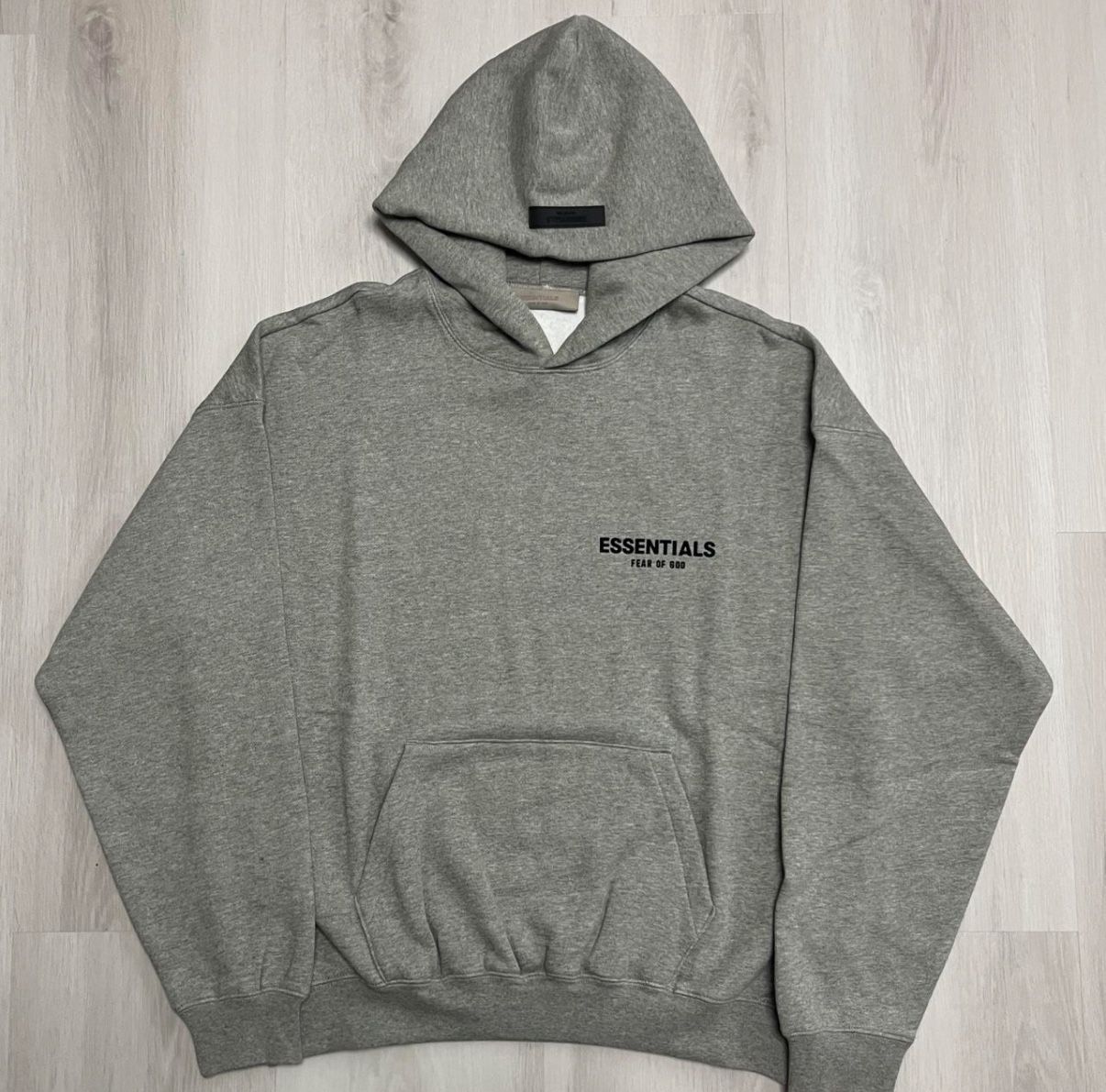 🔥 ESSENTIALS FEAR OF GOD DARK OATMEAL SET – HOODIE + PANTS – SIZE XXL (NEW)