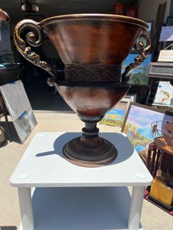 Bronze Urn Planter