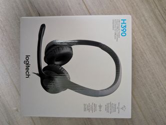 Logitech keyboard and headset