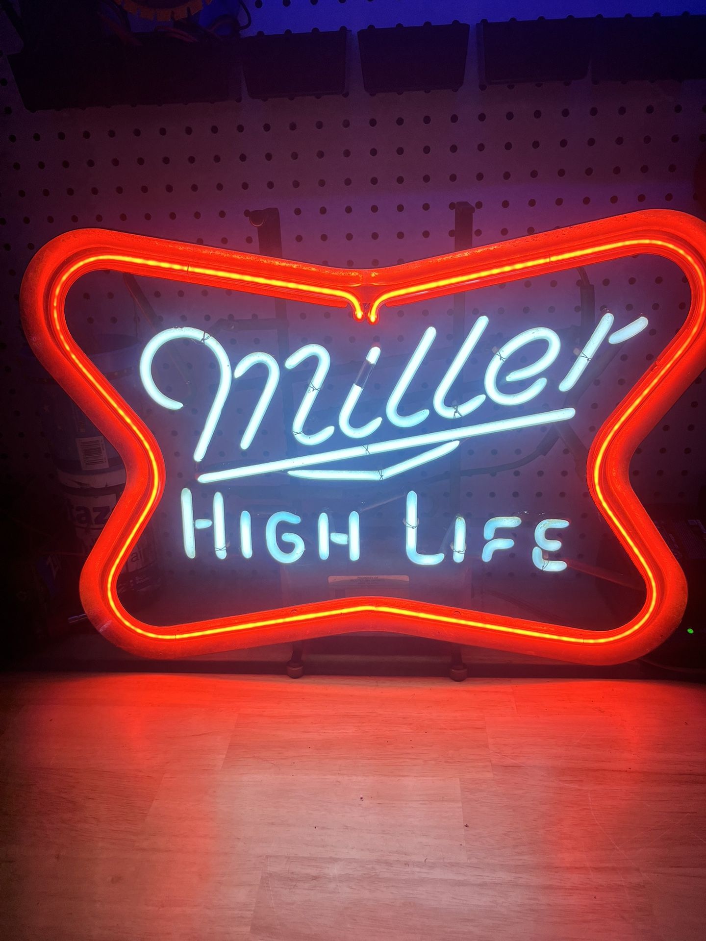 Clean 100% Working Miller High Life Neon Light