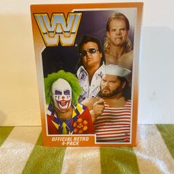 WWE Retro Hasbro Lex Luger Tugboat Greg Valentine Doink The Clown 