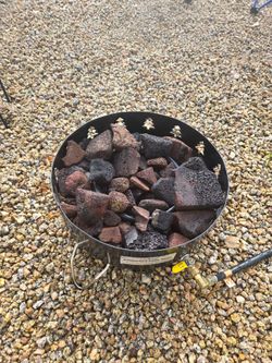 Propane fire ring