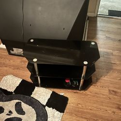 Blackc Glass Cover Coffee Table 