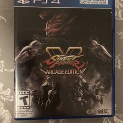 Street Fighter Arcade Edition PS4 Game