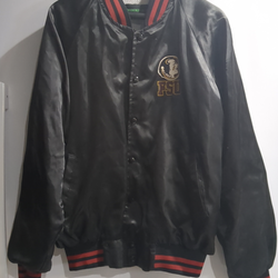 Vintage FSU satin jacket size extra large Seminoles