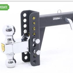 Trailer valet Dual Ball Adjustable Hitch 