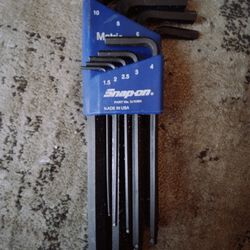 Snap On Metric Ball allan set
